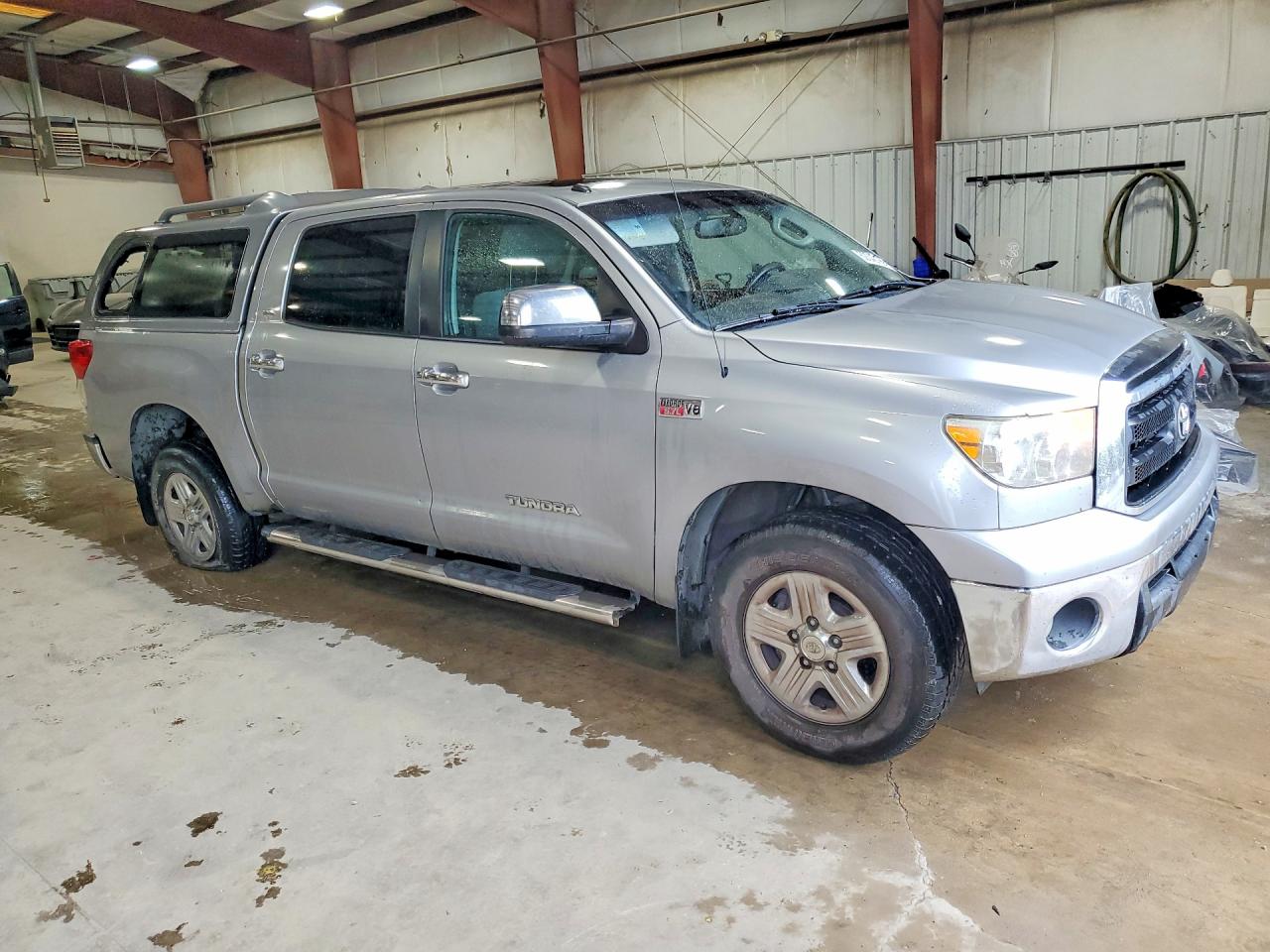 2012 Toyota Tundra Crewmax Sr5 Silver vin: 5TFDW5F19CX253410