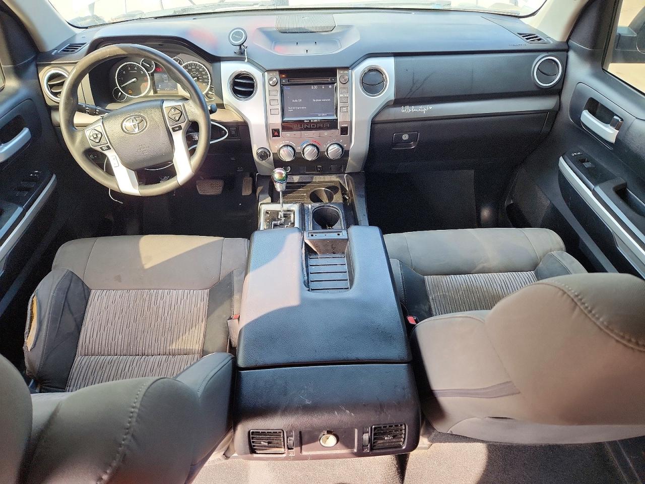 2014 Toyota Tundra Crewmax Sr5 Silver vin: 5TFDW5F19EX408265