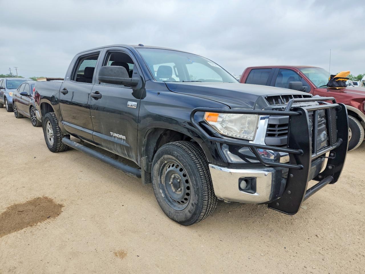 2015 Toyota Tundra Sr5 Black vin: 5TFDW5F19FX417002