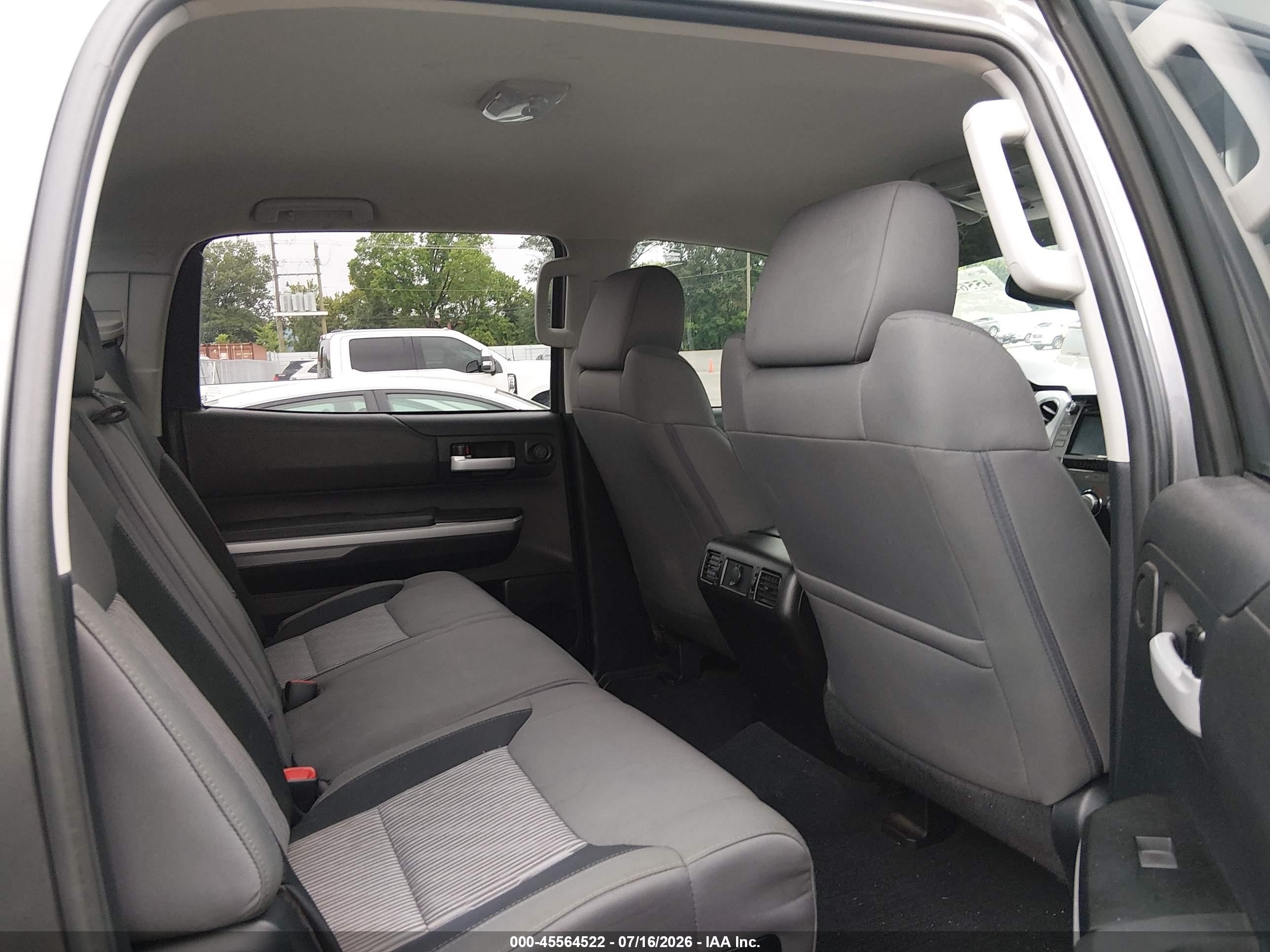 2015 Toyota Tundra Sr5 5.7l V8 Gray vin: 5TFDW5F19FX429585