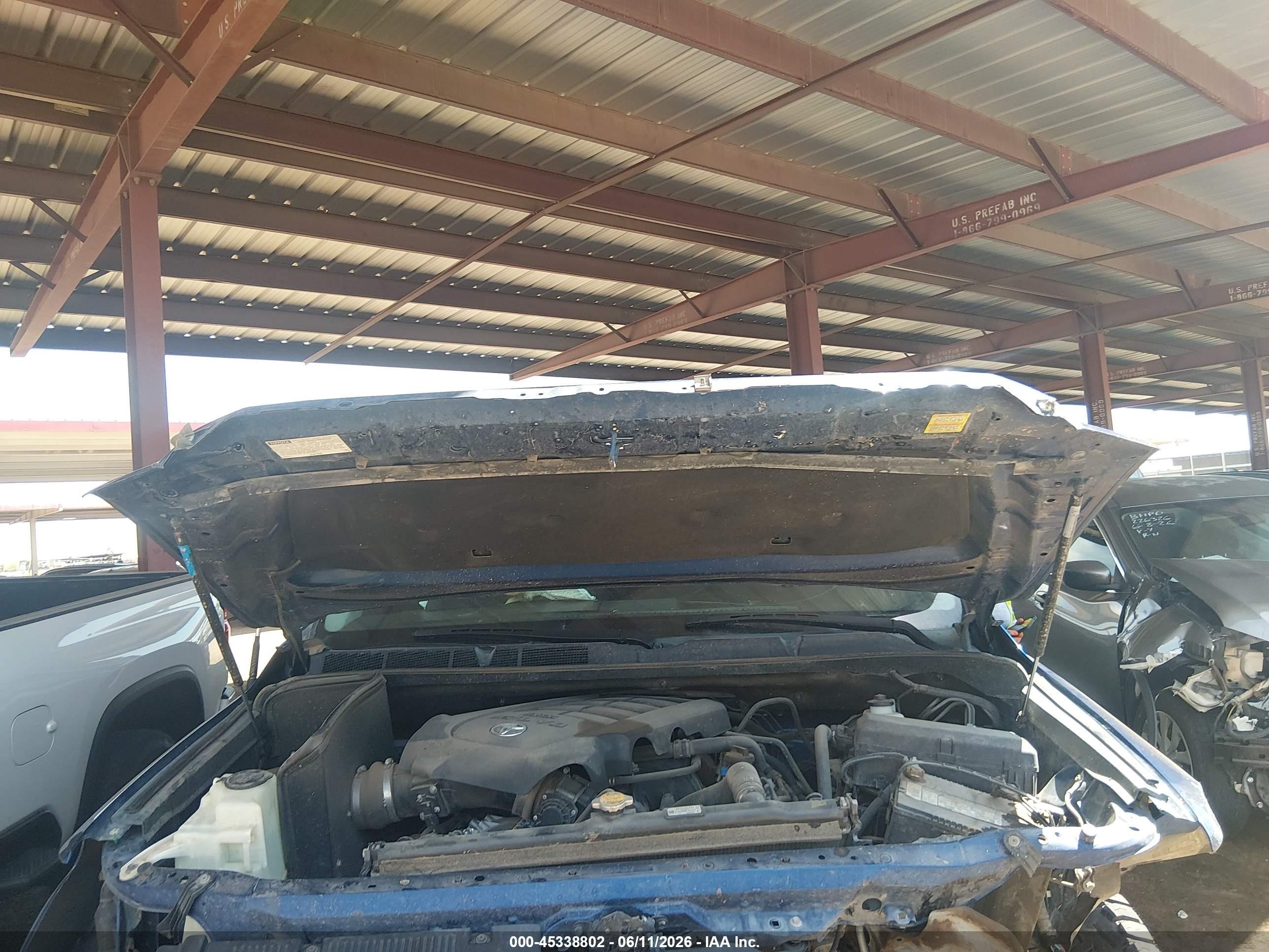 2015 Toyota Tundra Sr5 5.7l V8 Blue vin: 5TFDW5F19FX438335