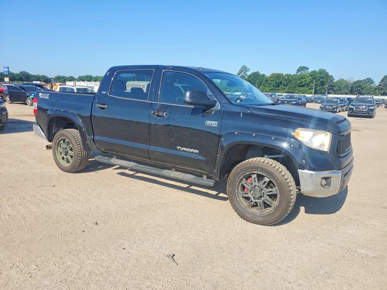 2015 Toyota Tundra Sr5 Black vin: 5TFDW5F19FX488989