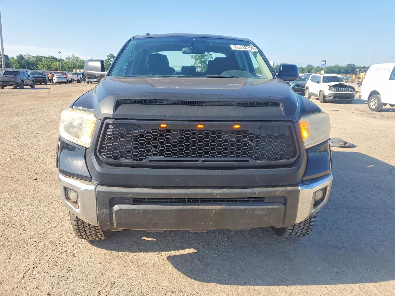 2015 Toyota Tundra Sr5 Black vin: 5TFDW5F19FX488989