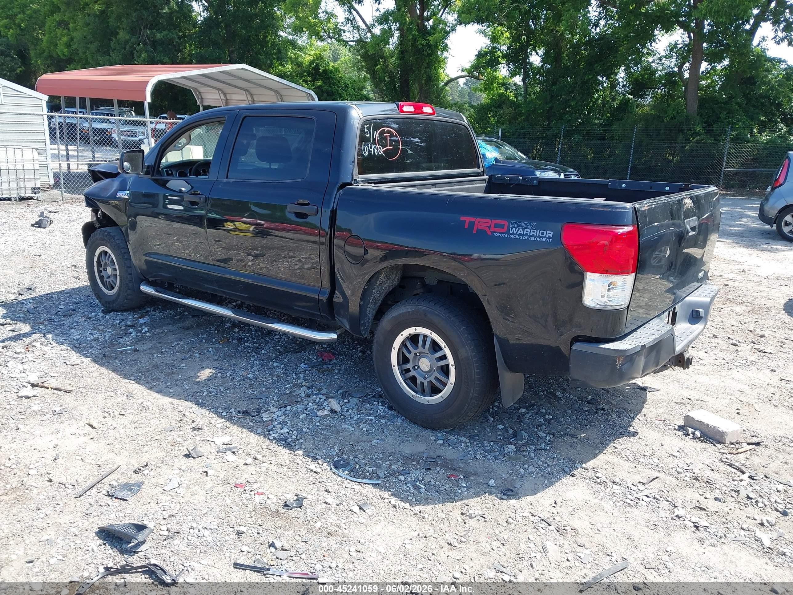 2013 Toyota Tundra Grade 5.7l V8 Черный vin: 5TFDW5F1XDX286482