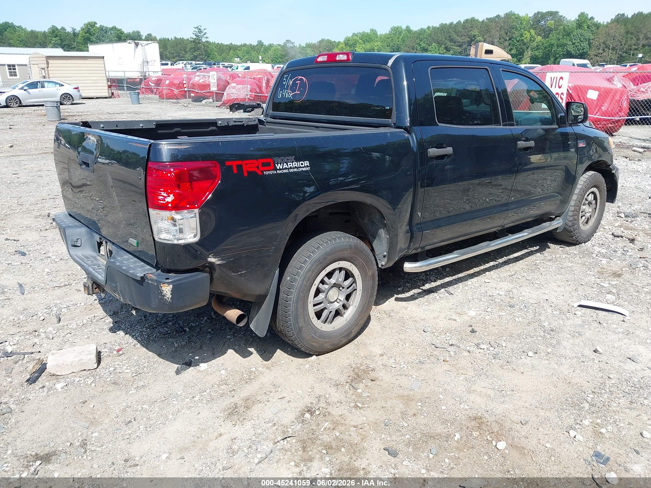 2013 Toyota Tundra Grade 5.7l V8 Черный vin: 5TFDW5F1XDX286482