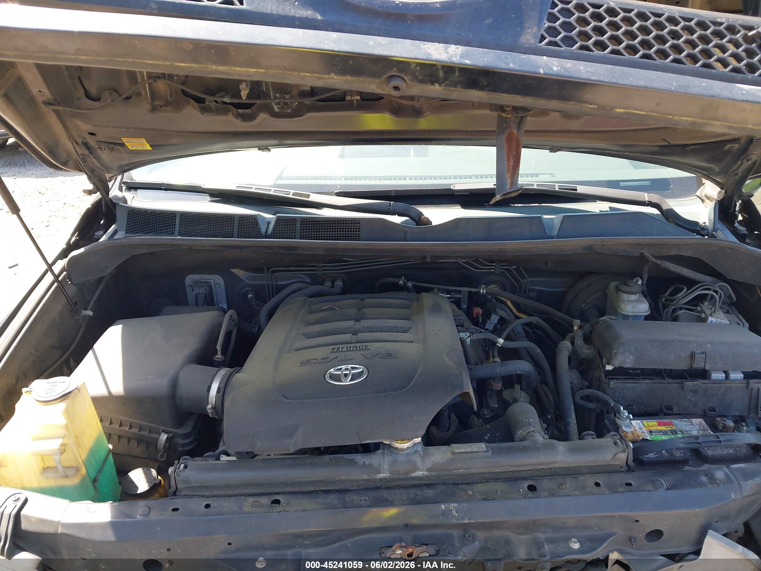 2013 Toyota Tundra Grade 5.7l V8 Черный vin: 5TFDW5F1XDX286482