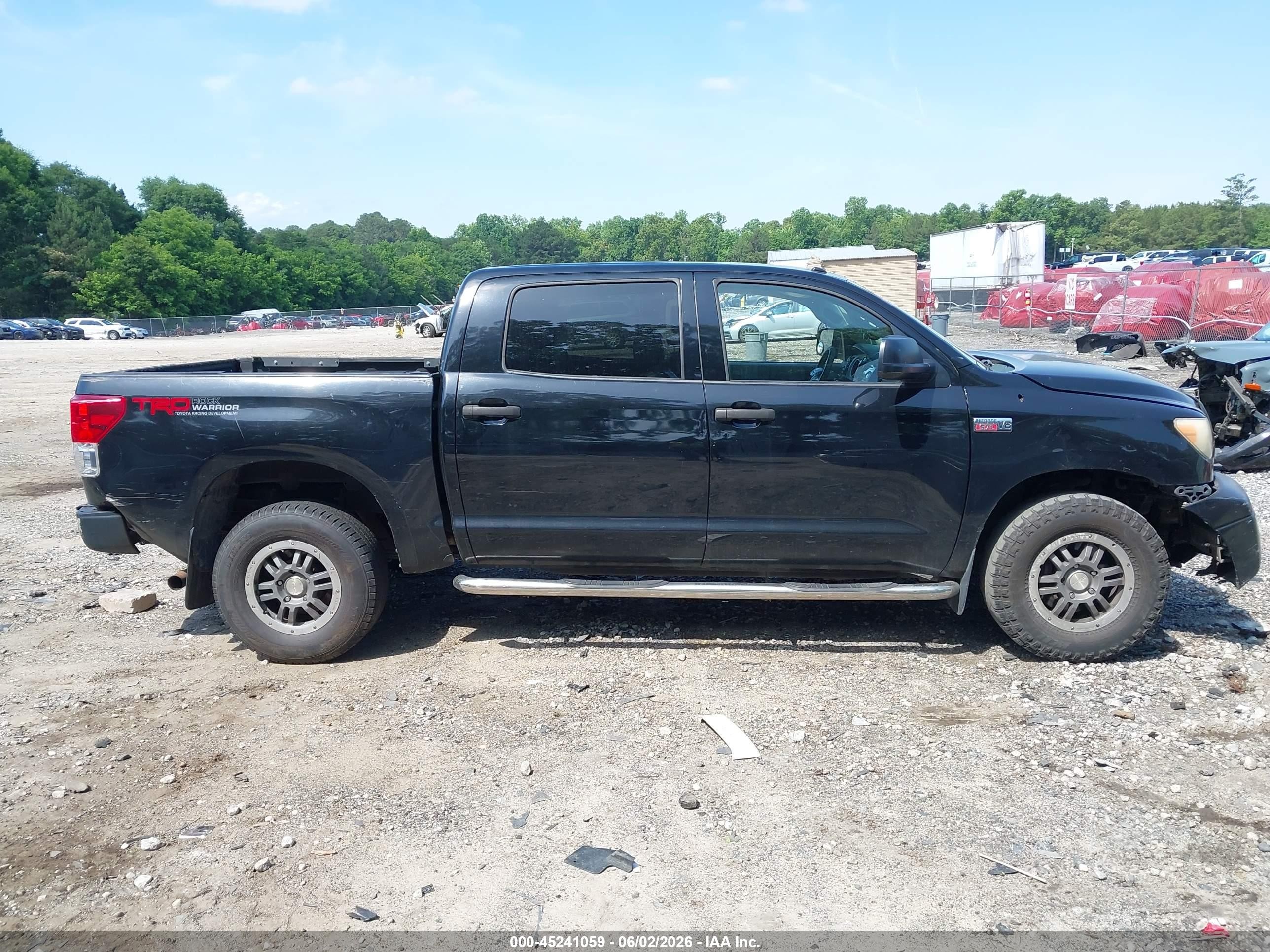 2013 Toyota Tundra Grade 5.7l V8 Черный vin: 5TFDW5F1XDX286482
