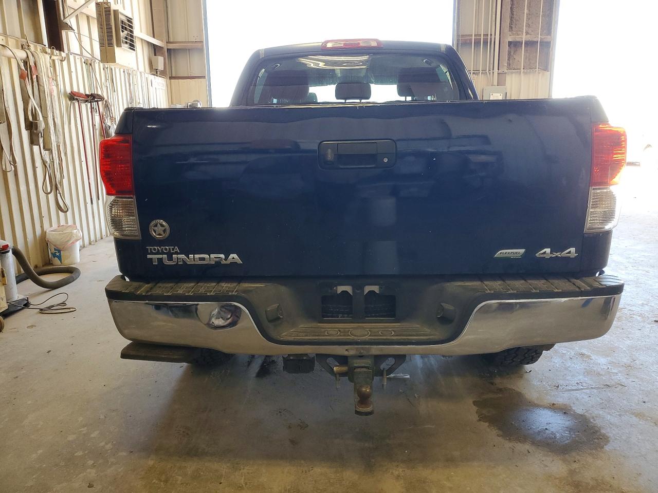 2013 Toyota Tundra Crewmax Sr5 Blue vin: 5TFDW5F1XDX317889