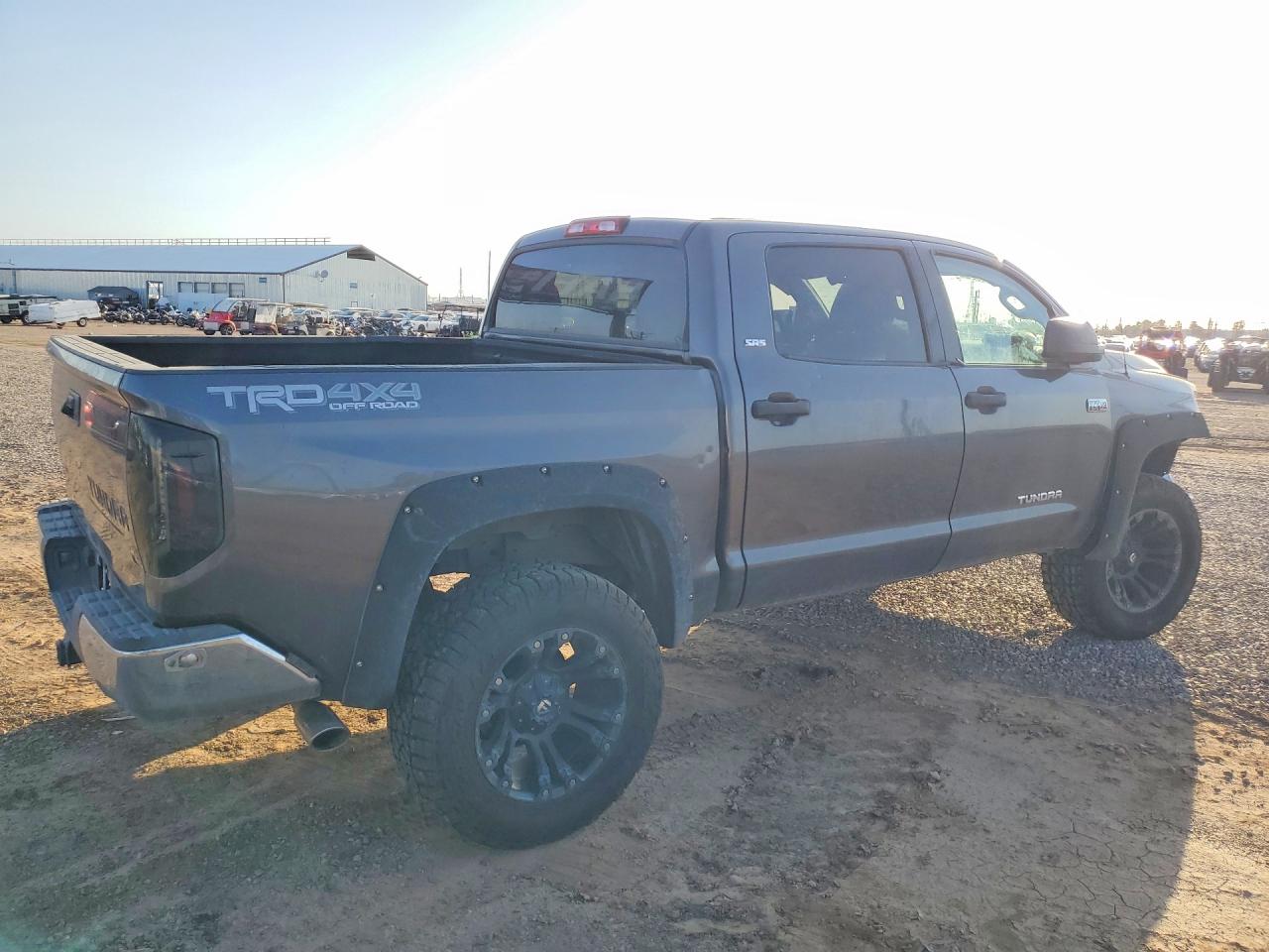 2015 Toyota Tundra Sr5 Gray vin: 5TFDW5F1XFX417834