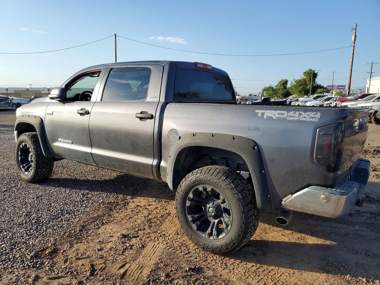 2015 Toyota Tundra Sr5 Gray vin: 5TFDW5F1XFX417834