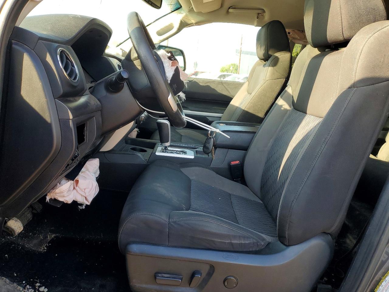 2015 Toyota Tundra Sr5 Gray vin: 5TFDW5F1XFX417834