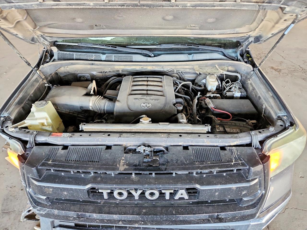 2015 Toyota Tundra Sr5 Gray vin: 5TFDW5F1XFX417834