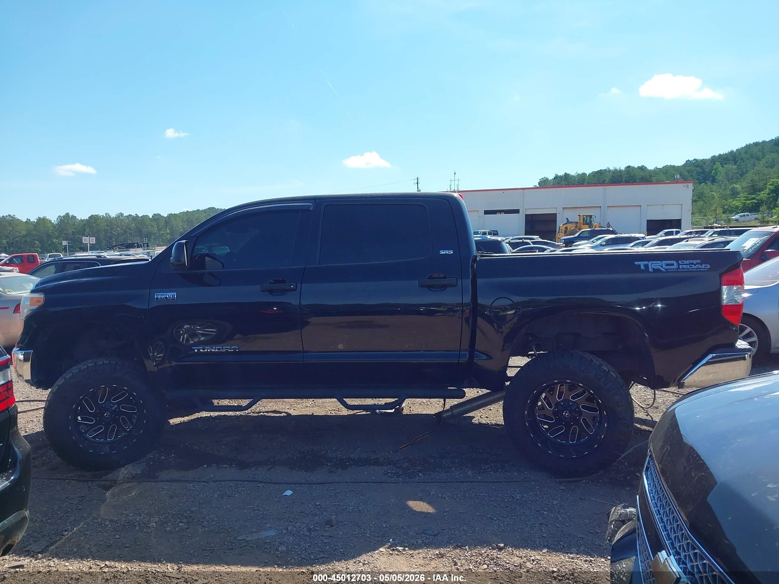 2015 Toyota Tundra Sr5 5.7l V8 Black vin: 5TFDW5F1XFX468587