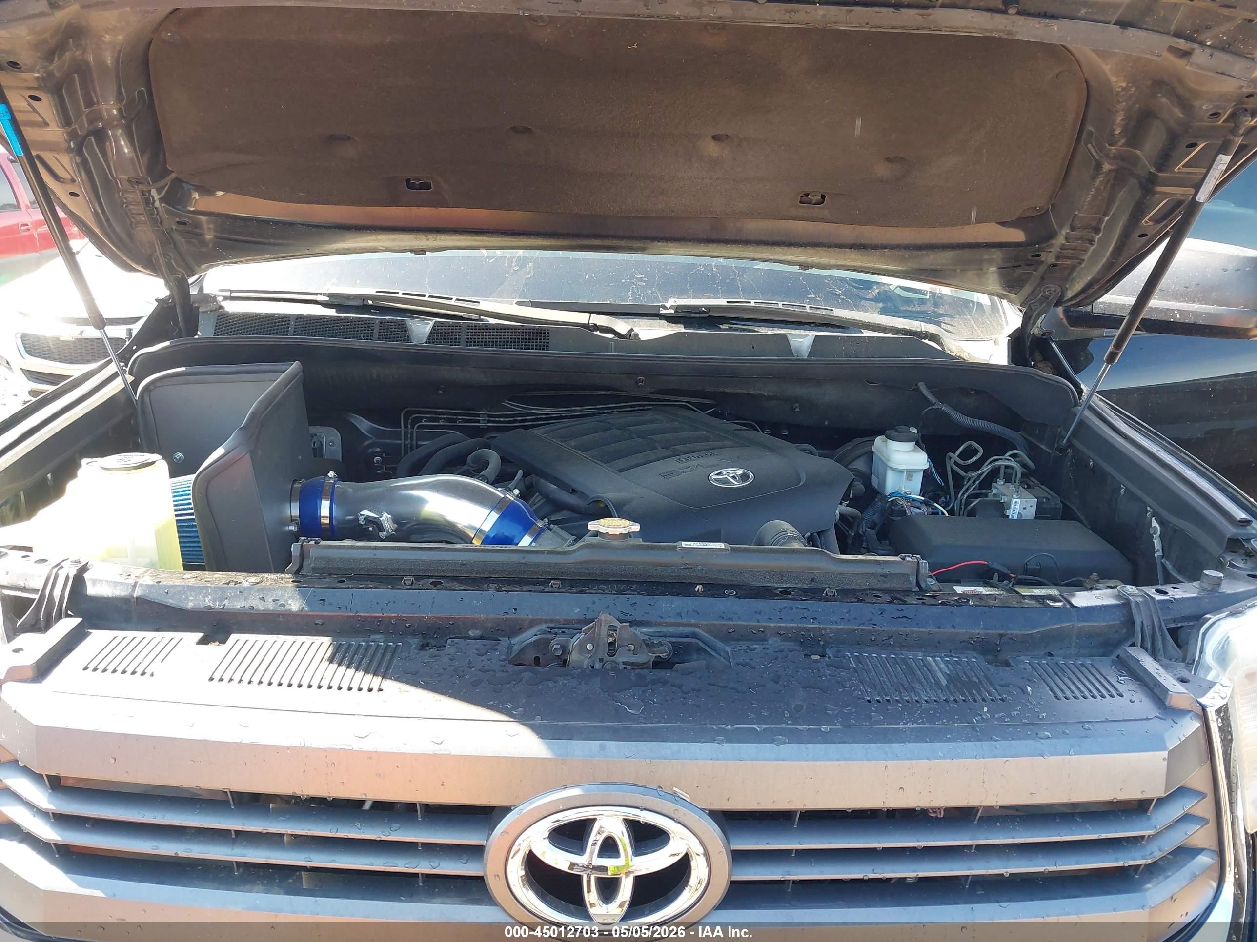 2015 Toyota Tundra Sr5 5.7l V8 Black vin: 5TFDW5F1XFX468587