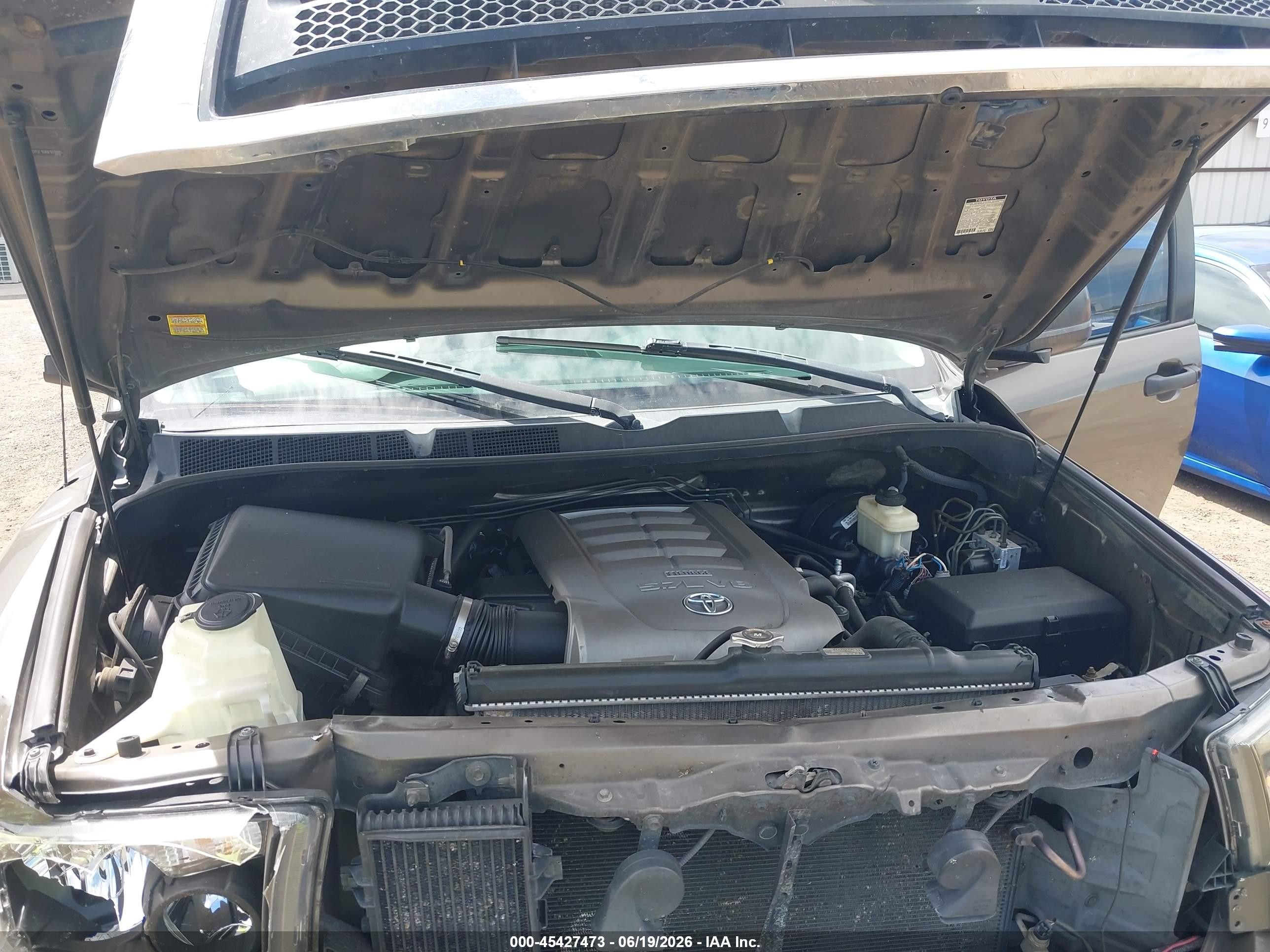 2010 Toyota Tundra Grade 5.7l V8 Brown vin: 5TFDY5F10AX101880