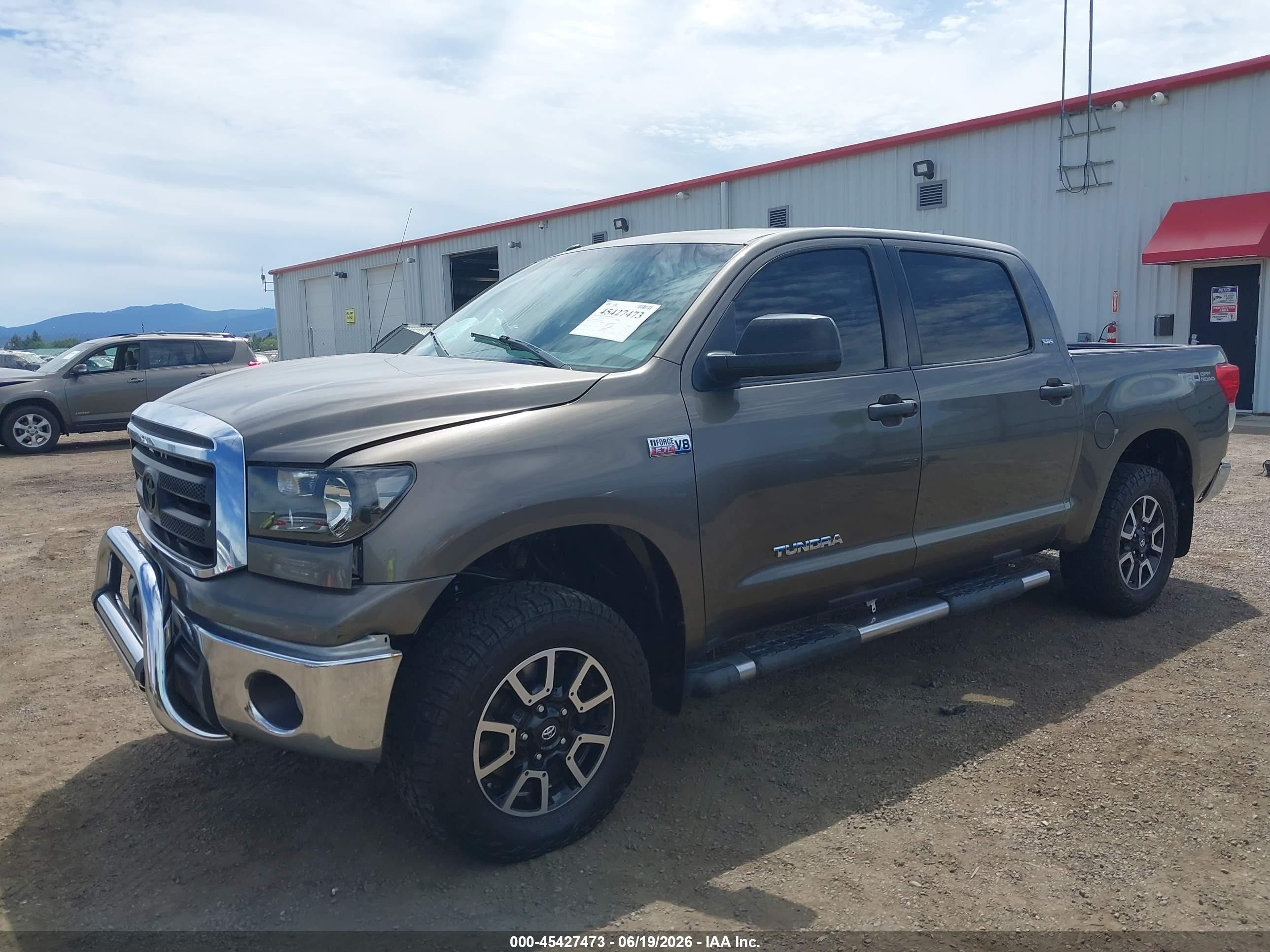 2010 Toyota Tundra Grade 5.7l V8 Brown vin: 5TFDY5F10AX101880