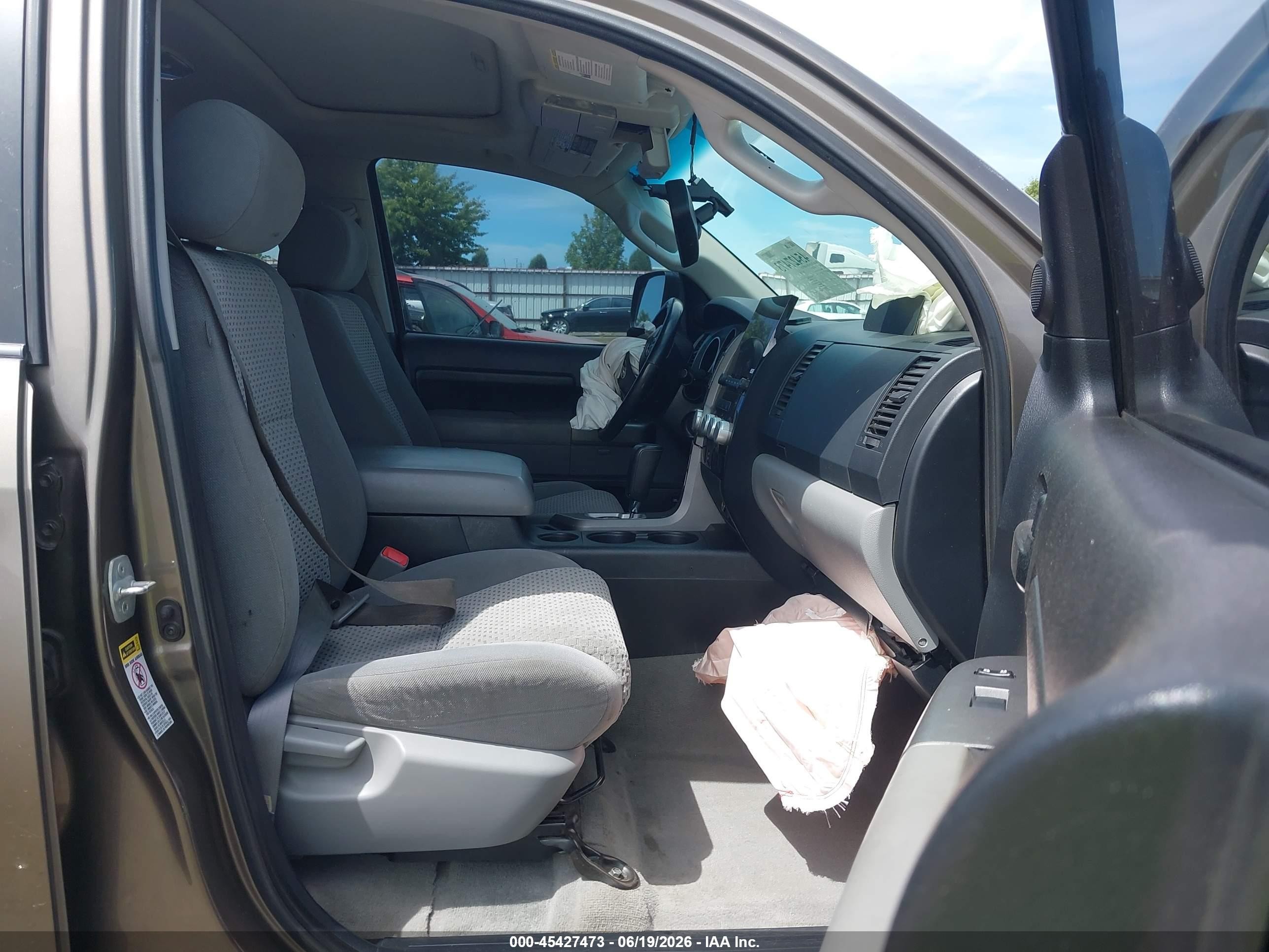2010 Toyota Tundra Grade 5.7l V8 Brown vin: 5TFDY5F10AX101880