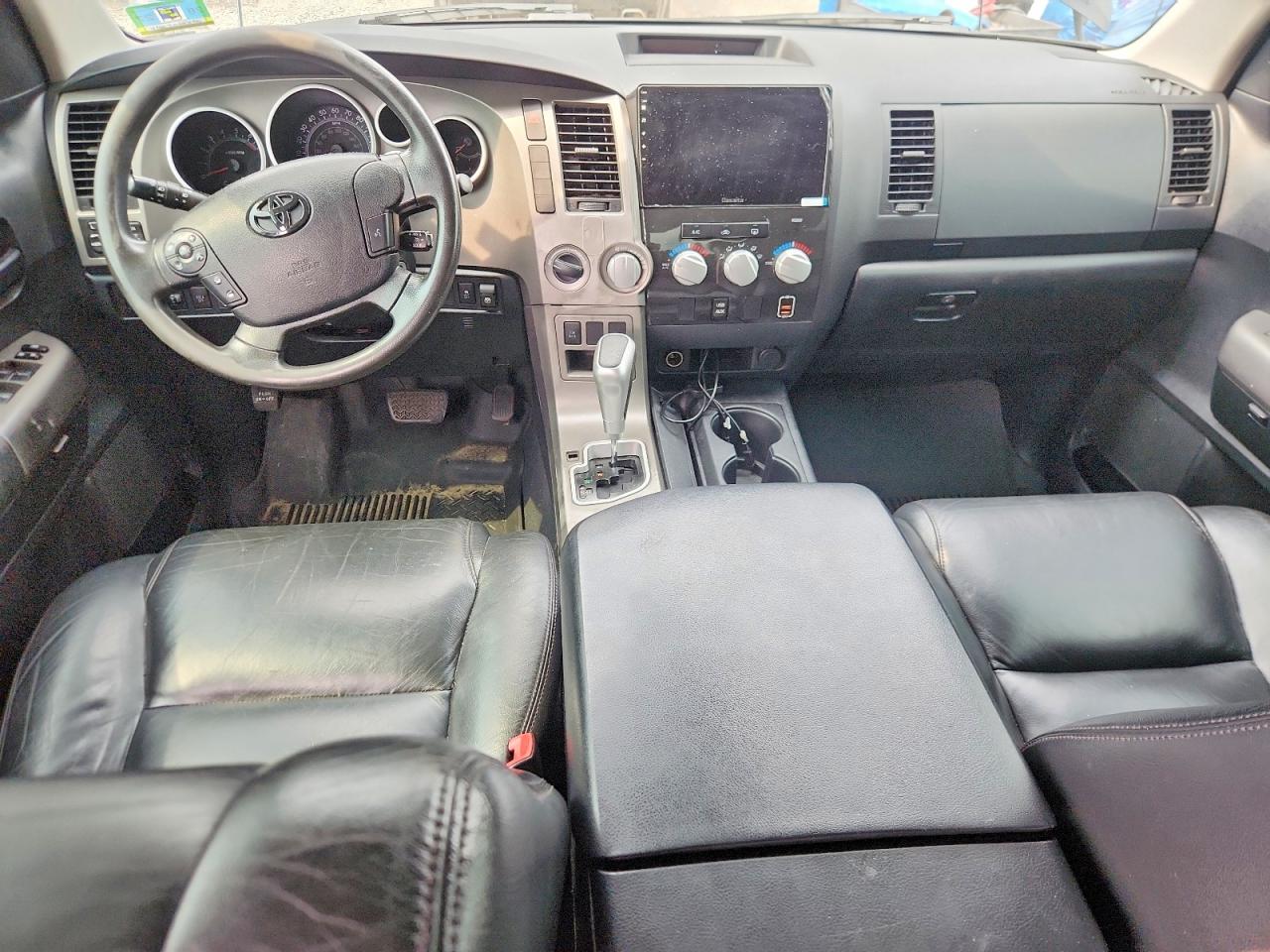 2010 Toyota Tundra Crewmax Sr5 Black vin: 5TFDY5F10AX122924