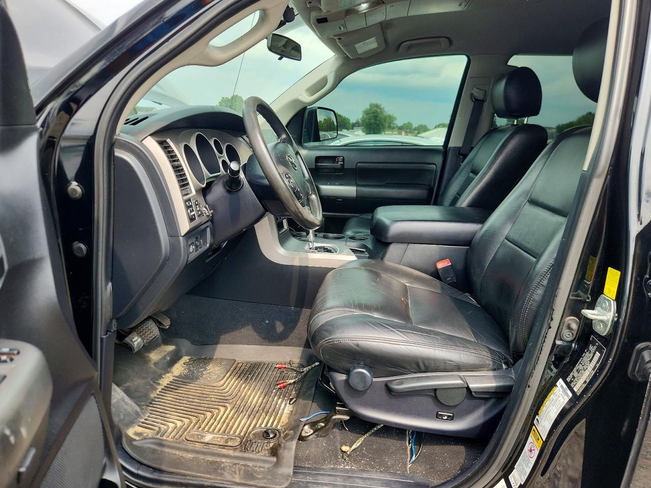 2010 Toyota Tundra Crewmax Sr5 Black vin: 5TFDY5F10AX122924