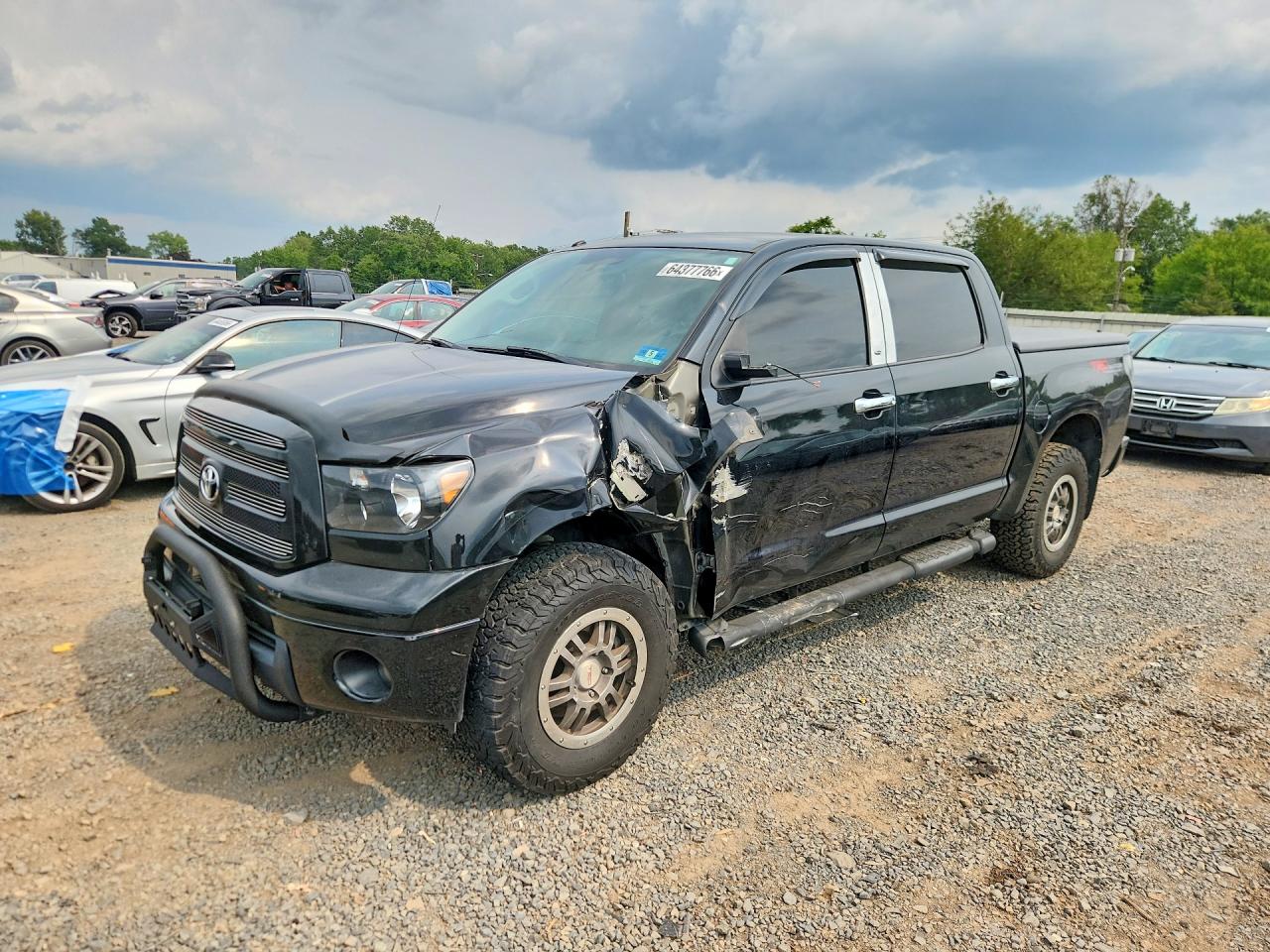 2010 Toyota Tundra Crewmax Sr5 Black vin: 5TFDY5F10AX122924