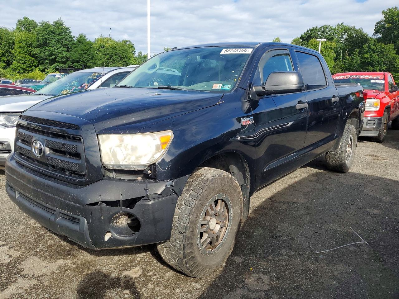 2010 Toyota Tundra Crewmax Sr5 Black vin: 5TFDY5F10AX152330