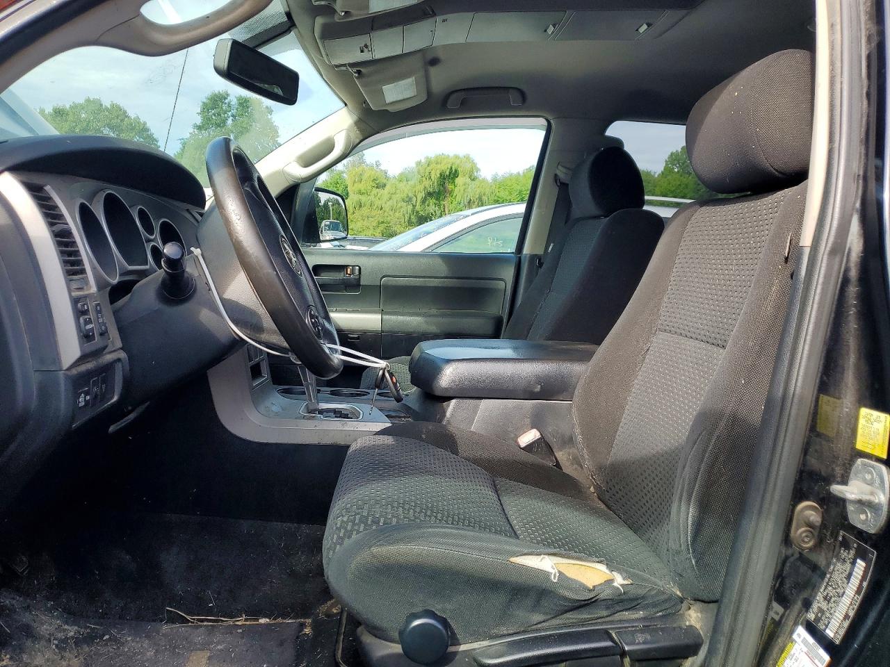 2010 Toyota Tundra Crewmax Sr5 Black vin: 5TFDY5F10AX152330