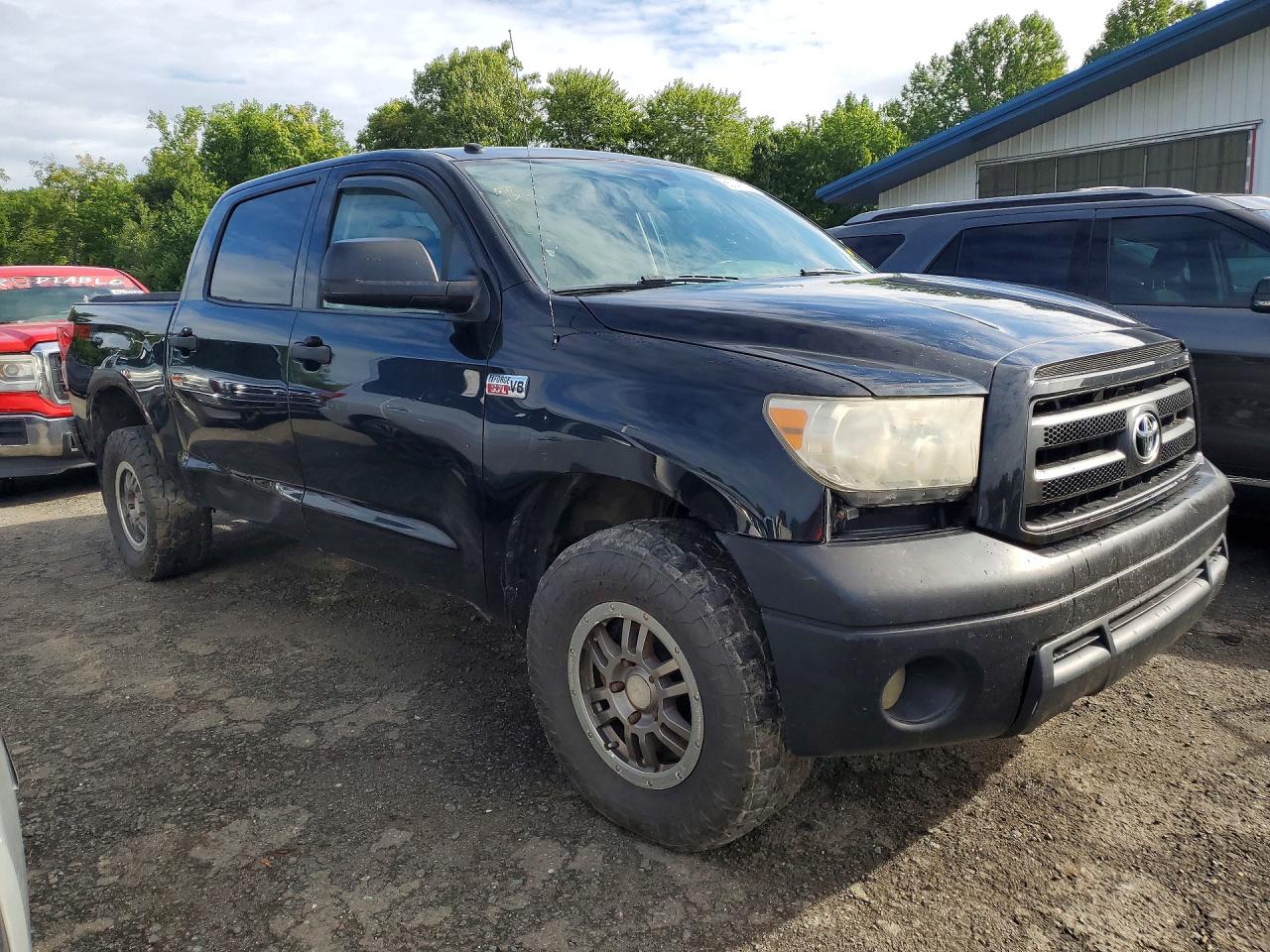 2010 Toyota Tundra Crewmax Sr5 Black vin: 5TFDY5F10AX152330