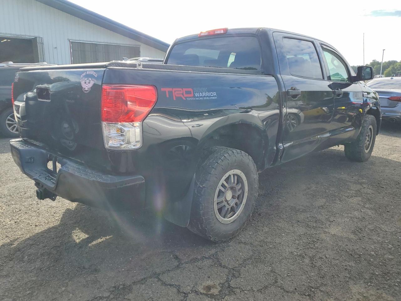 2010 Toyota Tundra Crewmax Sr5 Black vin: 5TFDY5F10AX152330