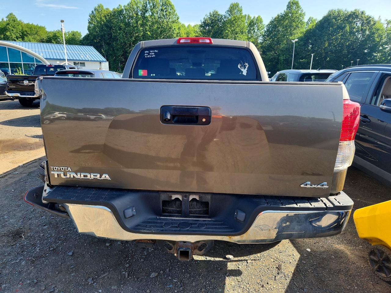 2012 Toyota Tundra Crewmax Sr5 Gray vin: 5TFDY5F10CX216384