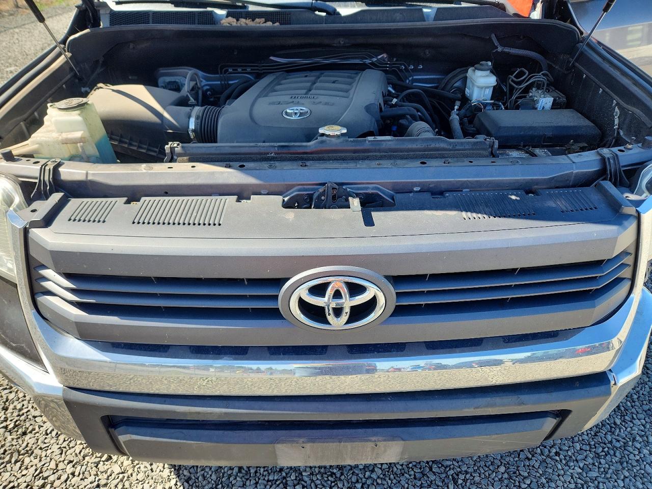 2014 Toyota Tundra Crewmax Sr5 Gray vin: 5TFDY5F10EX359046