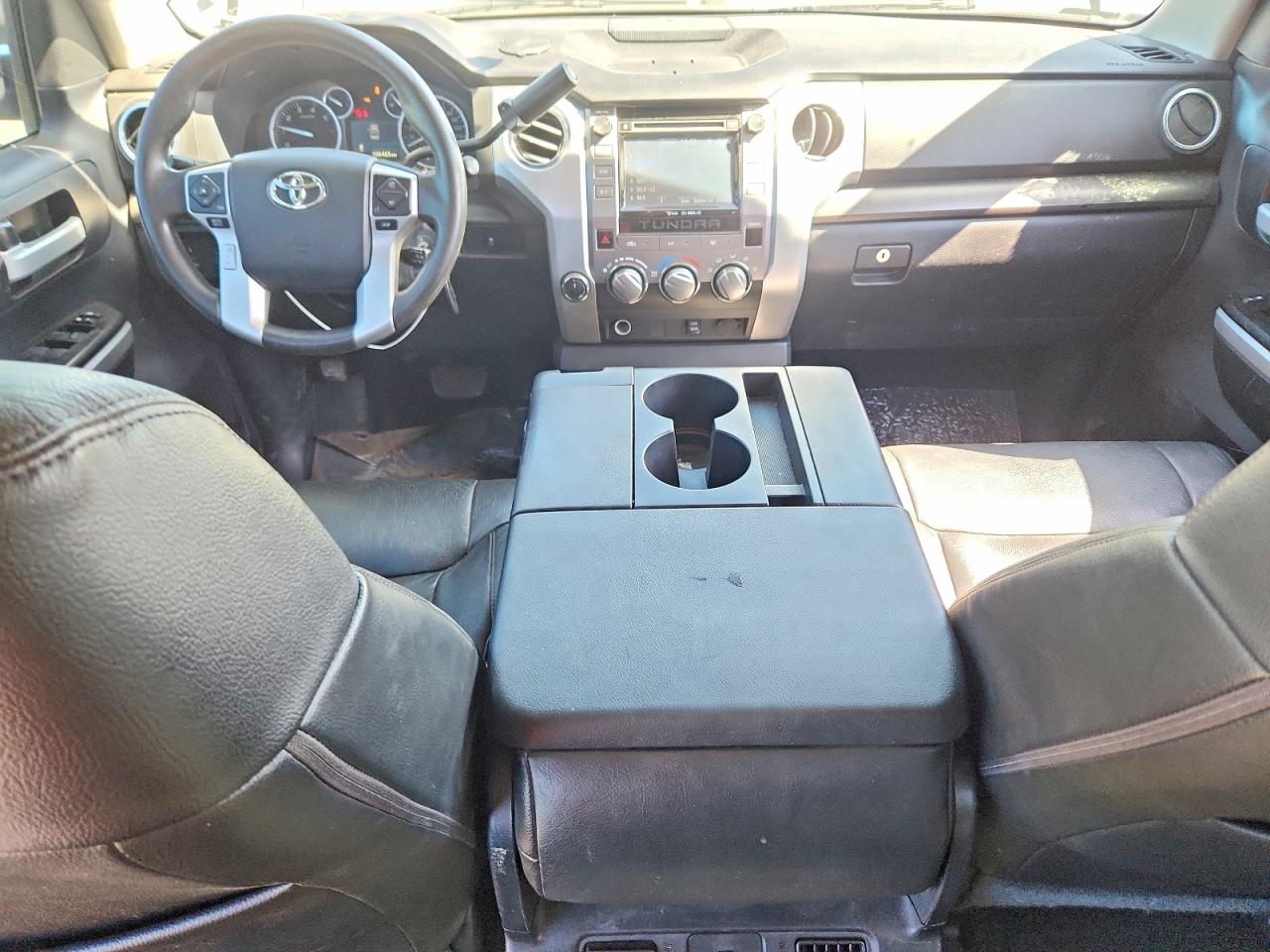 2014 Toyota Tundra Crewmax Sr5 Gray vin: 5TFDY5F10EX359046