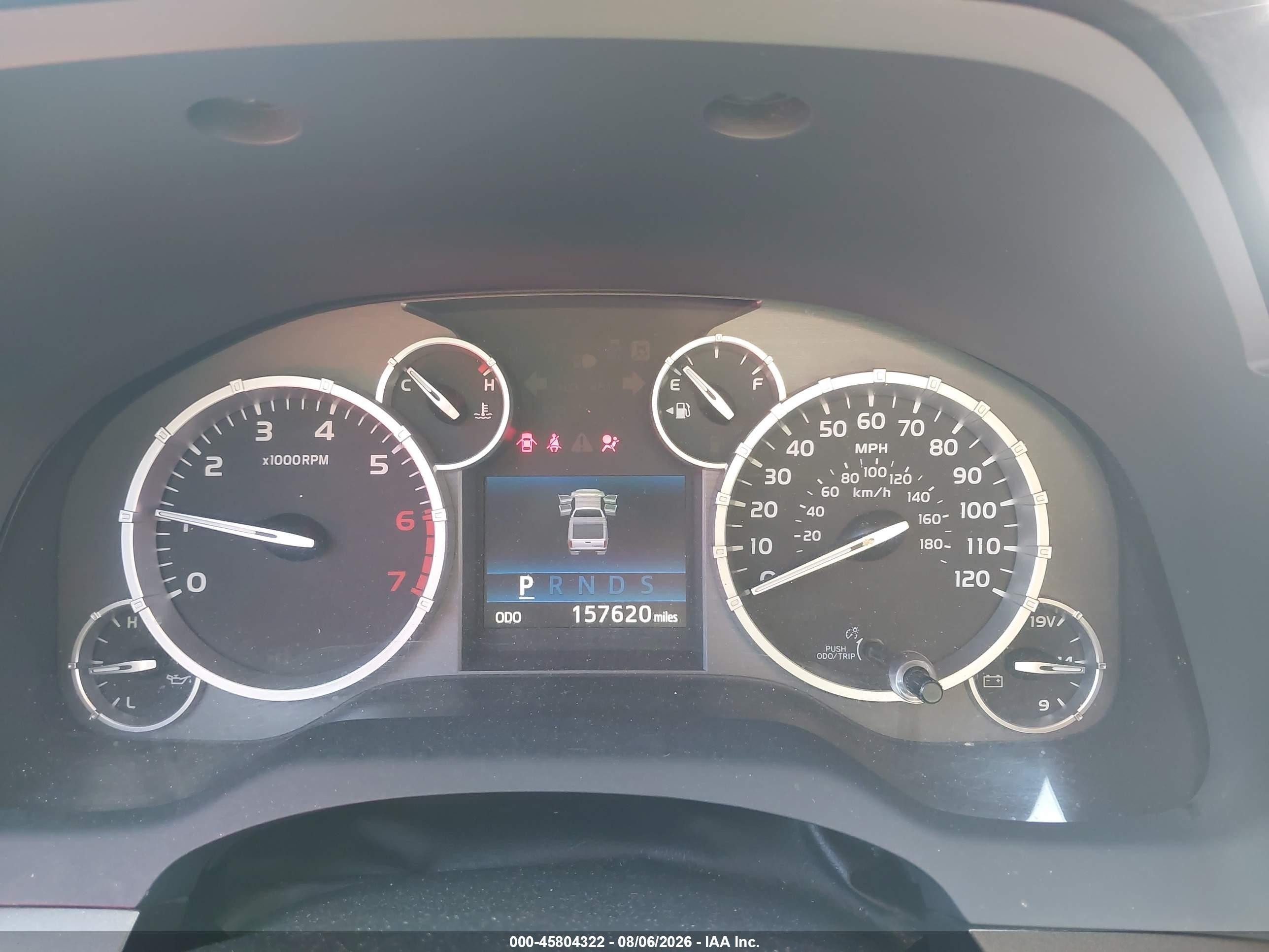 2014 Toyota Tundra Sr5 5.7l V8 Red vin: 5TFDY5F10EX389969