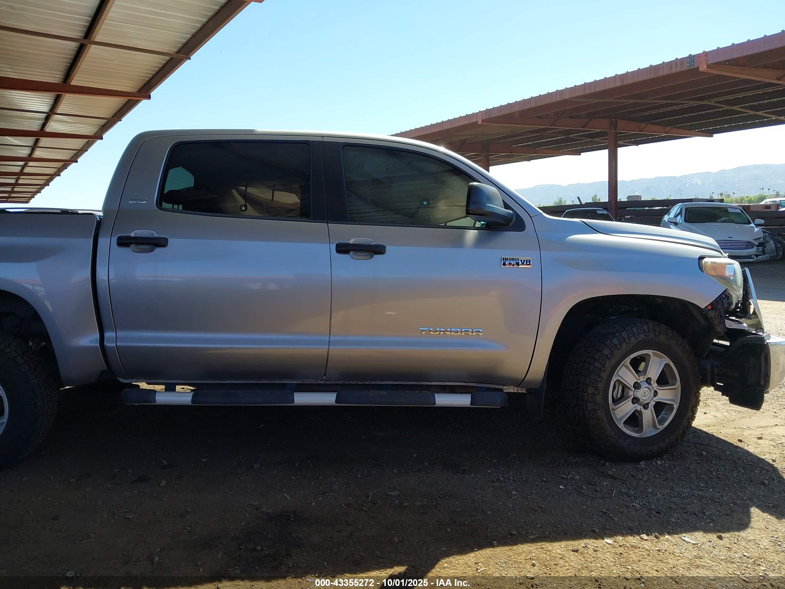 2021 Toyota Tundra Sr5 Silver vin: 5TFDY5F10MX981807