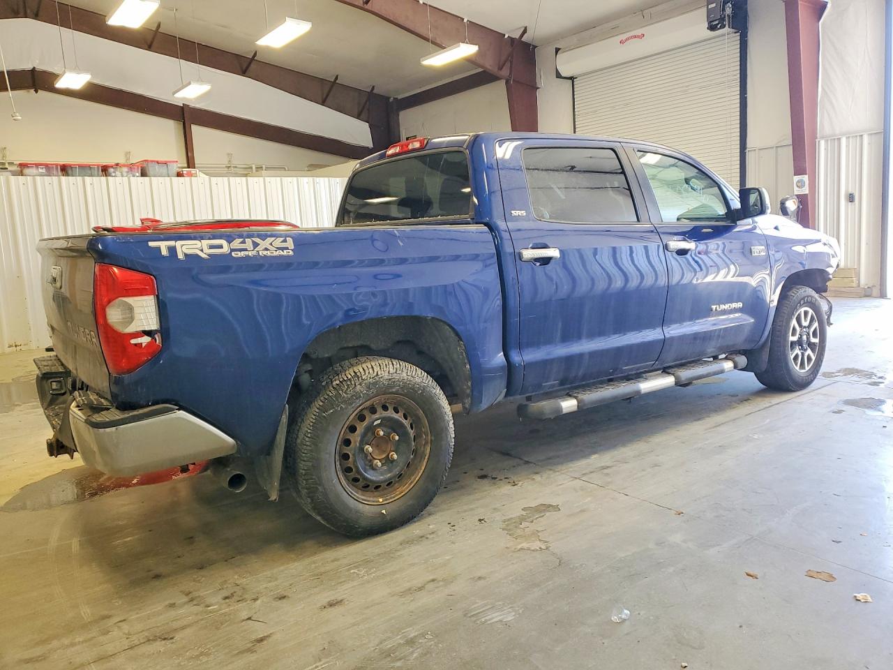 2014 Toyota Tundra Sr5 Blue vin: 5TFDY5F11EX351120