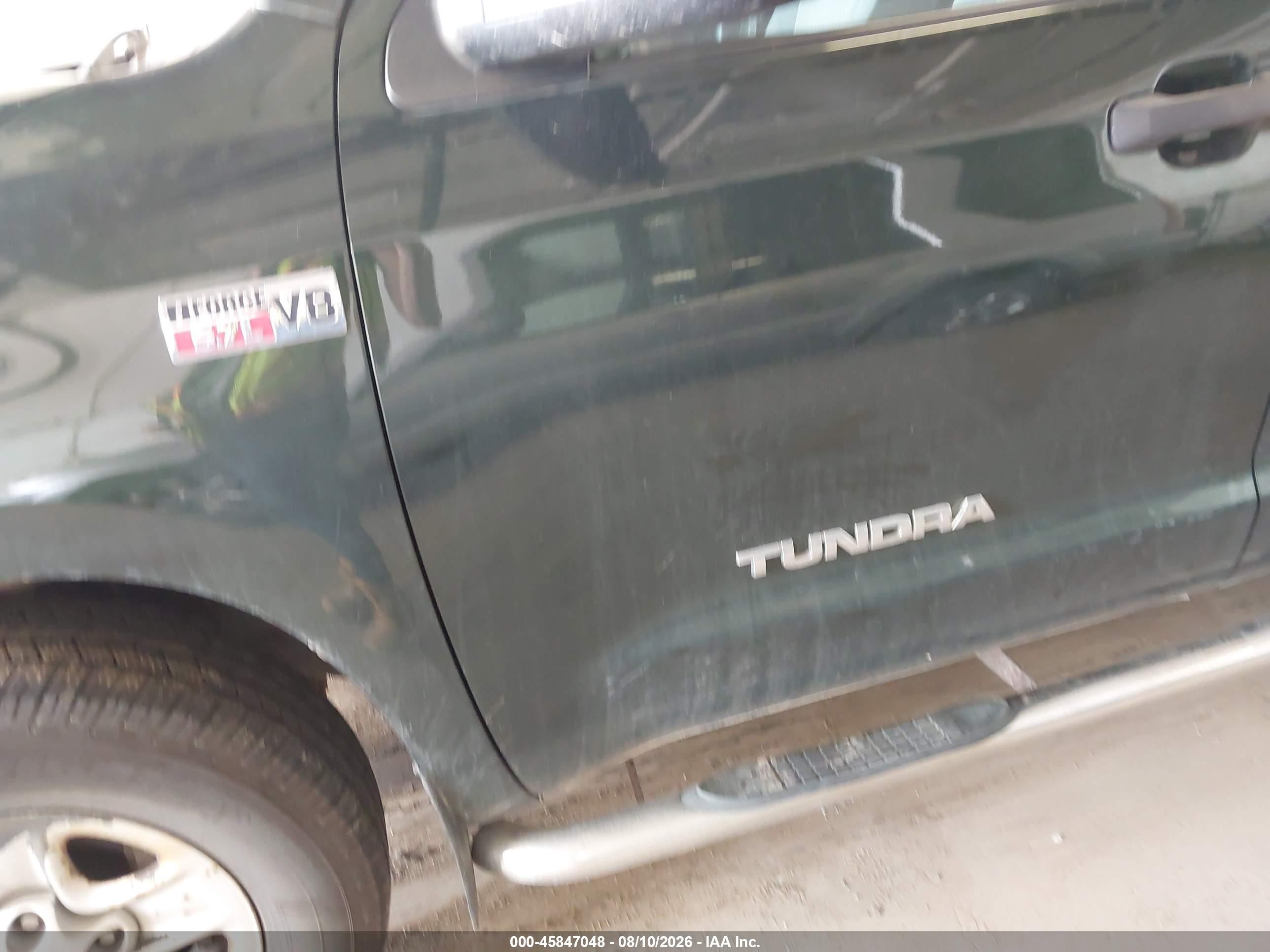 2011 Toyota Tundra Grade 5.7l V8 Black vin: 5TFDY5F12BX183497