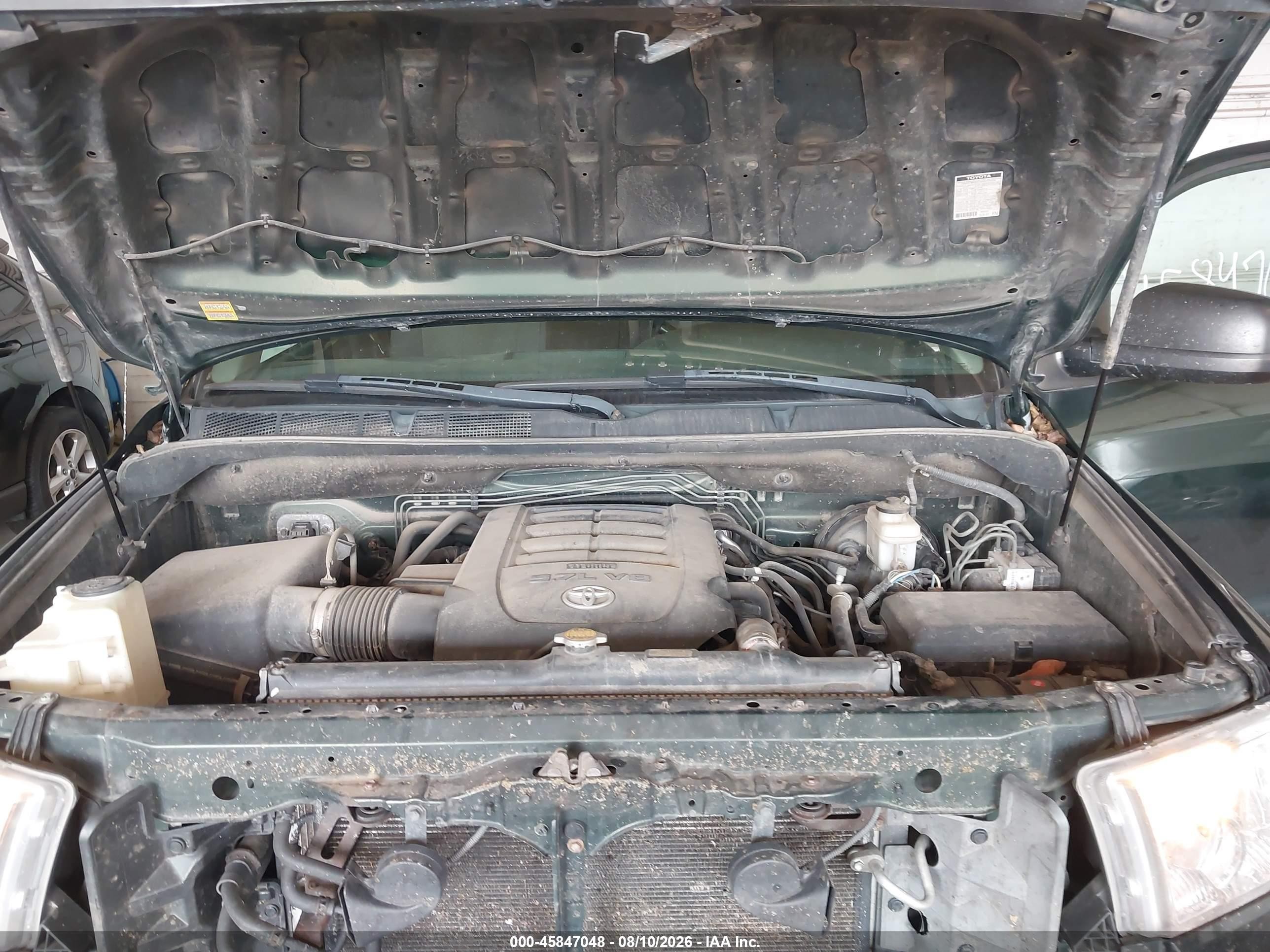 2011 Toyota Tundra Grade 5.7l V8 Black vin: 5TFDY5F12BX183497