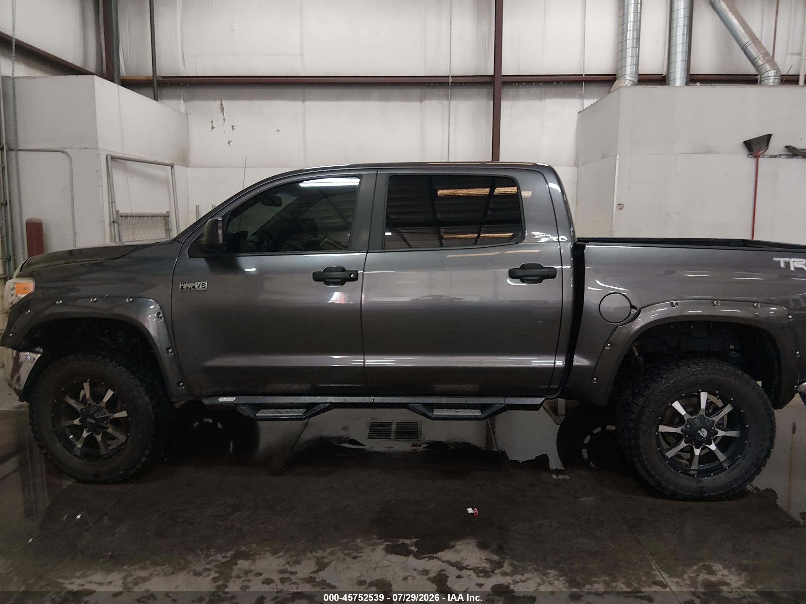 2015 Toyota Tundra Sr5 5.7l V8 Gray vin: 5TFDY5F12FX430801