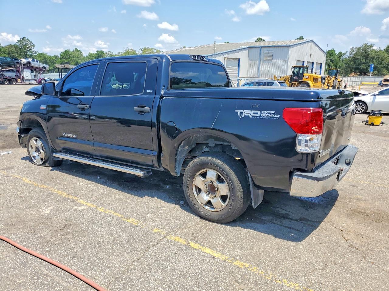 2012 Toyota Tundra Crewmax Sr5 Черный vin: 5TFDY5F13CX248861