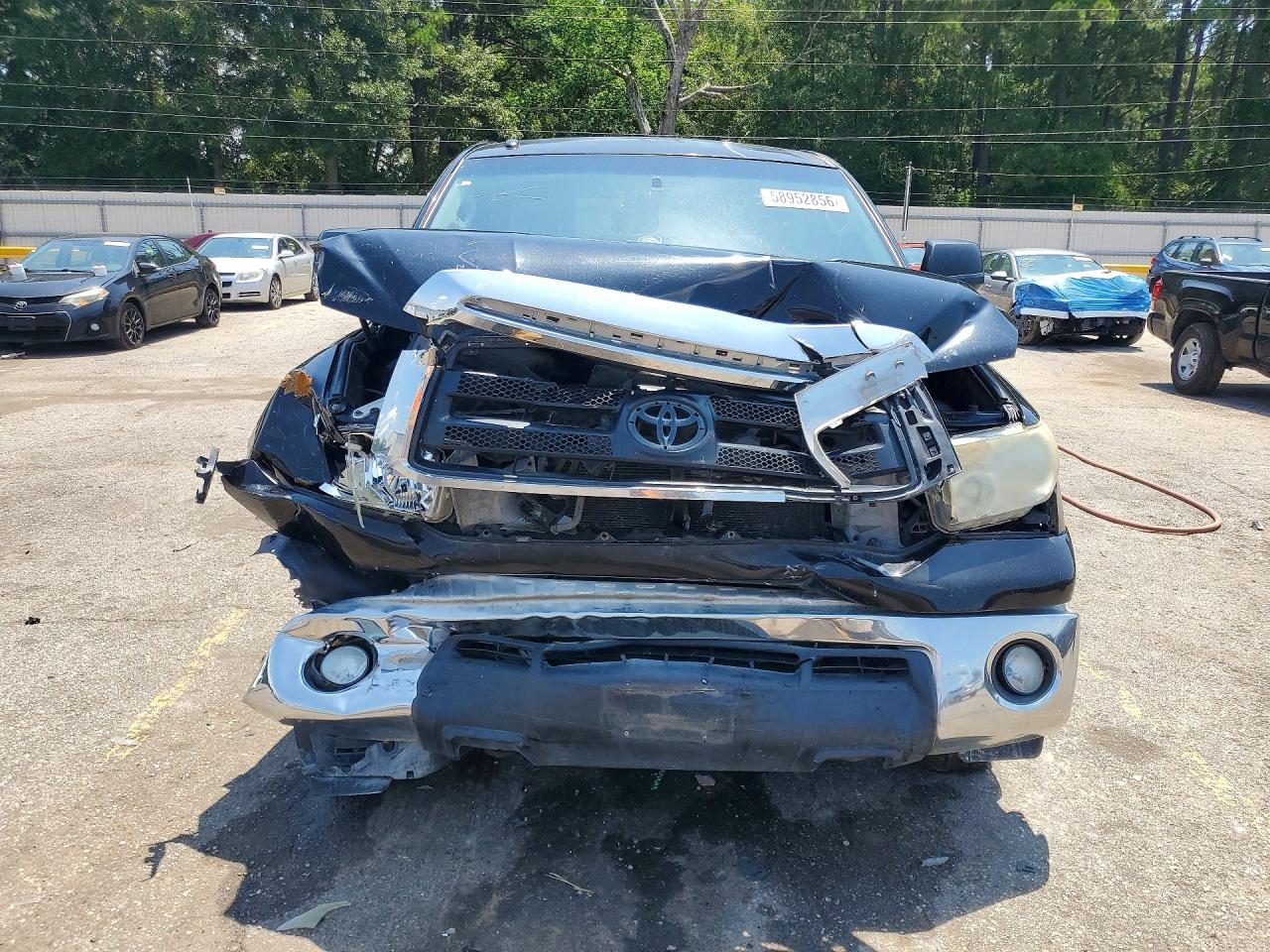 2012 Toyota Tundra Crewmax Sr5 Черный vin: 5TFDY5F13CX248861