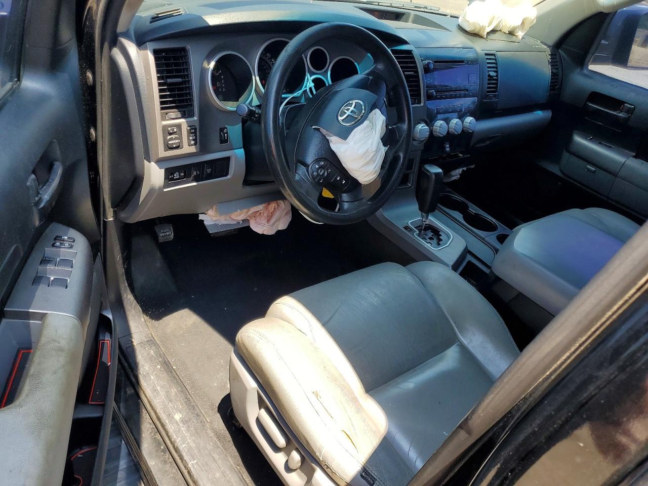 2012 Toyota Tundra Crewmax Sr5 Черный vin: 5TFDY5F13CX248861