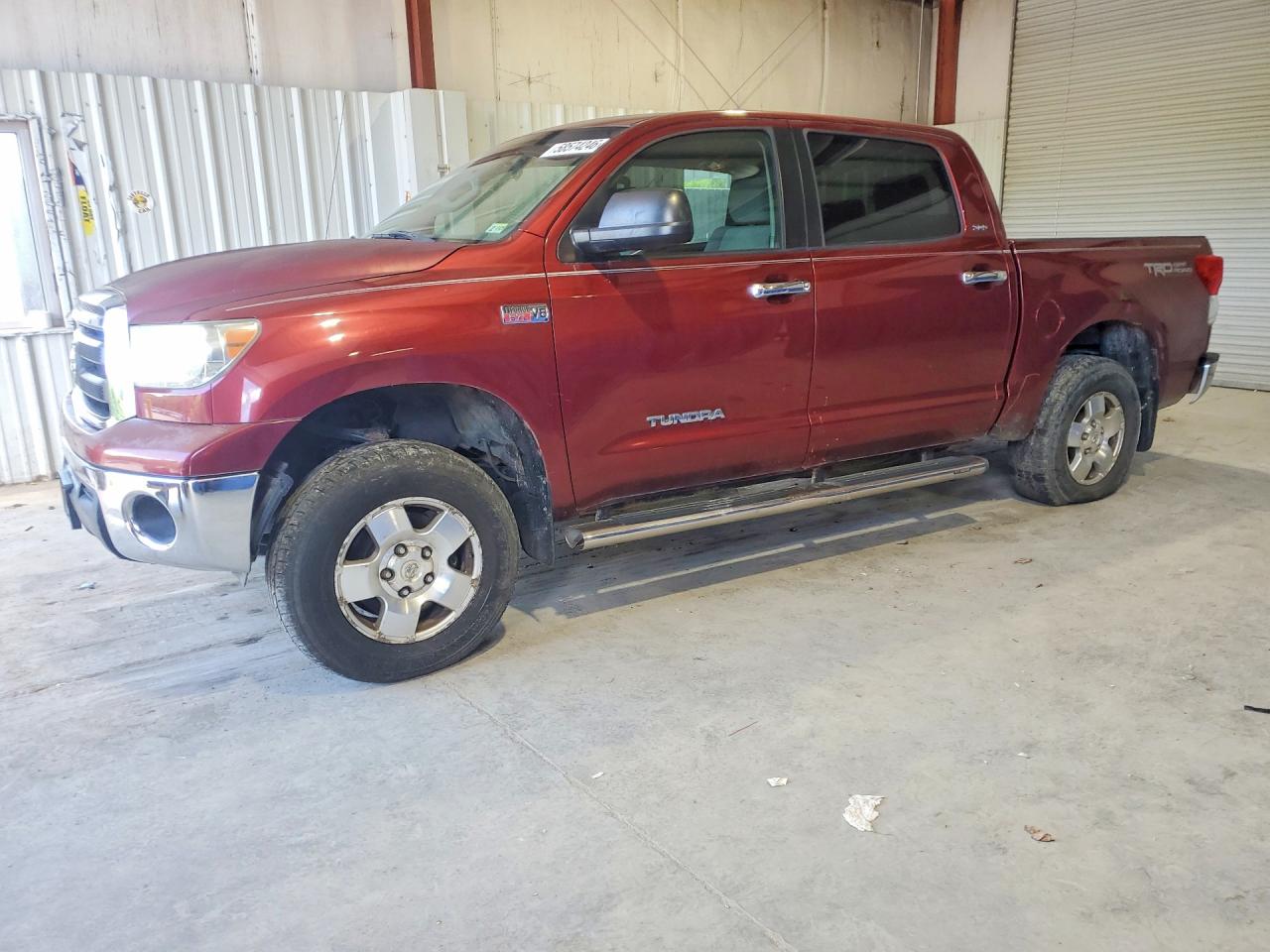 2010 Toyota Tundra Crewmax Sr5 Maroon vin: 5TFDY5F14AX143193