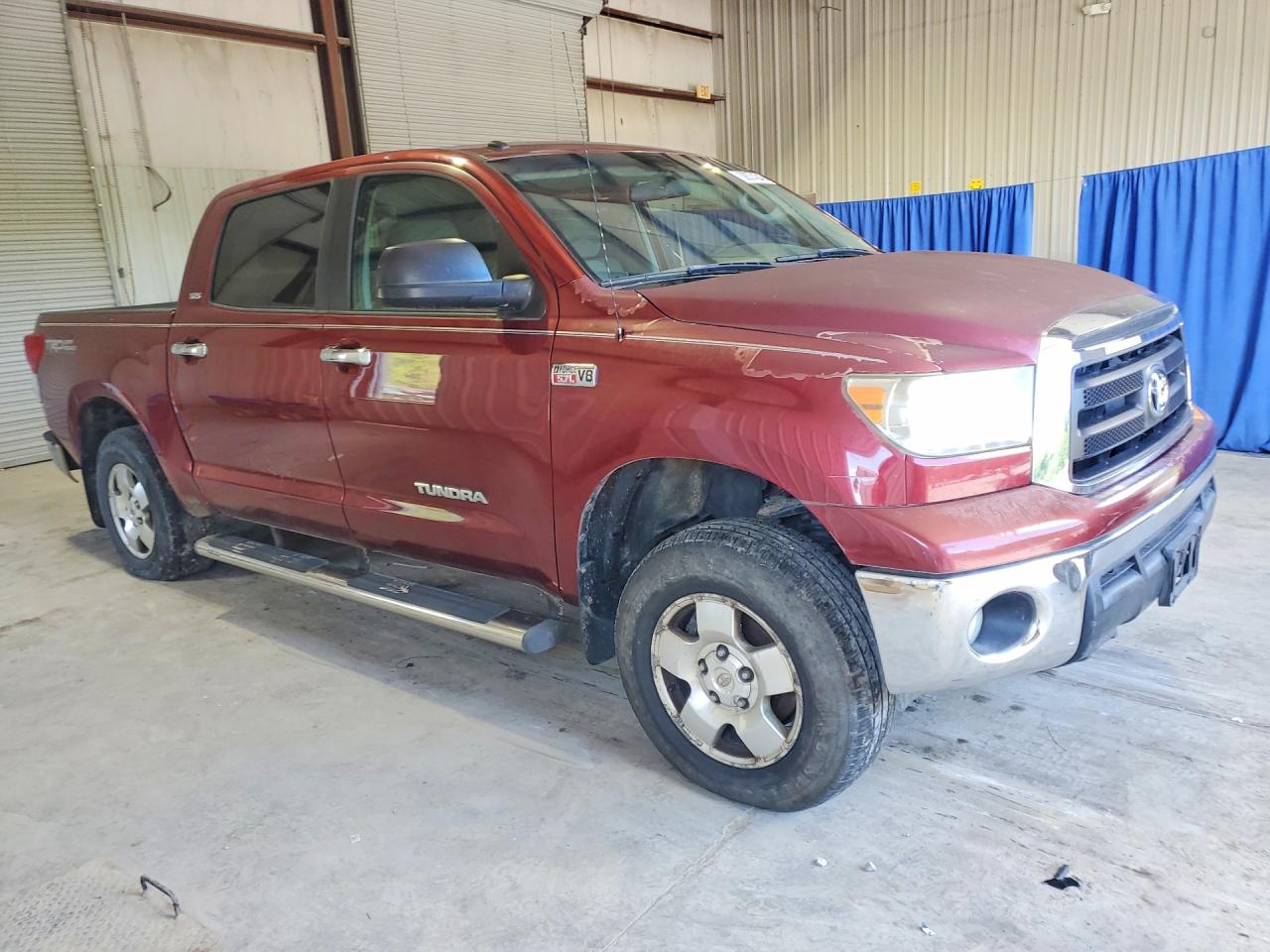 2010 Toyota Tundra Crewmax Sr5 Maroon vin: 5TFDY5F14AX143193