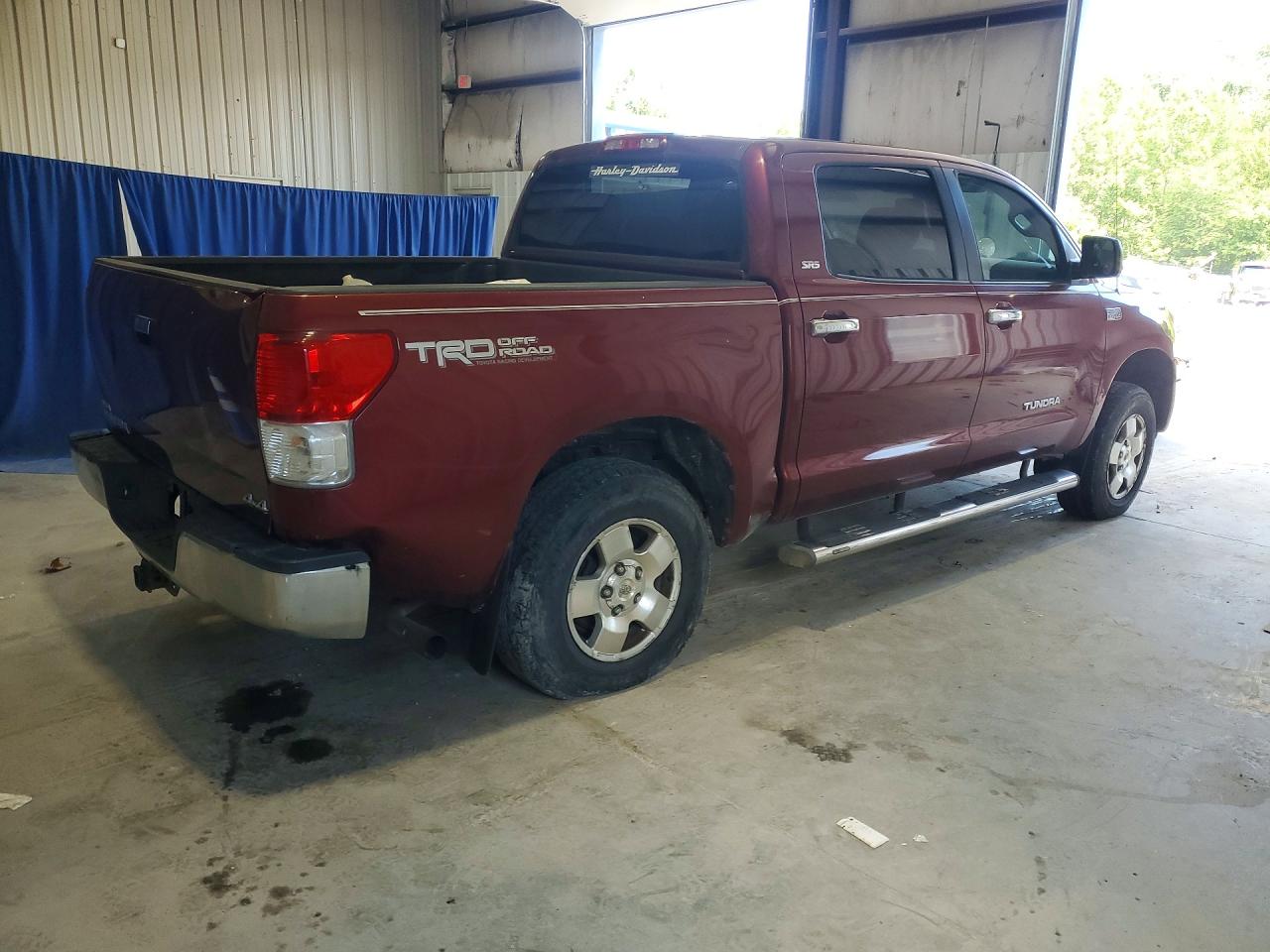 2010 Toyota Tundra Crewmax Sr5 Maroon vin: 5TFDY5F14AX143193
