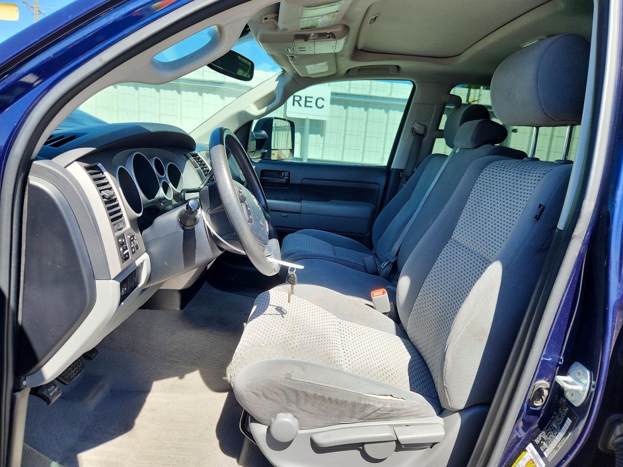 2011 Toyota Tundra Crewmax Sr5 Blue vin: 5TFDY5F14BX194209