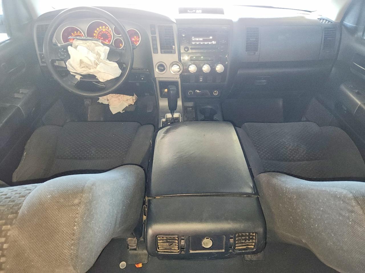 2012 Toyota Tundra Crewmax Sr5 White vin: 5TFDY5F14CX215321