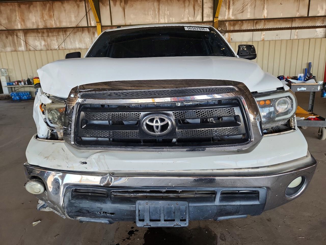2012 Toyota Tundra Crewmax Sr5 White vin: 5TFDY5F14CX215321
