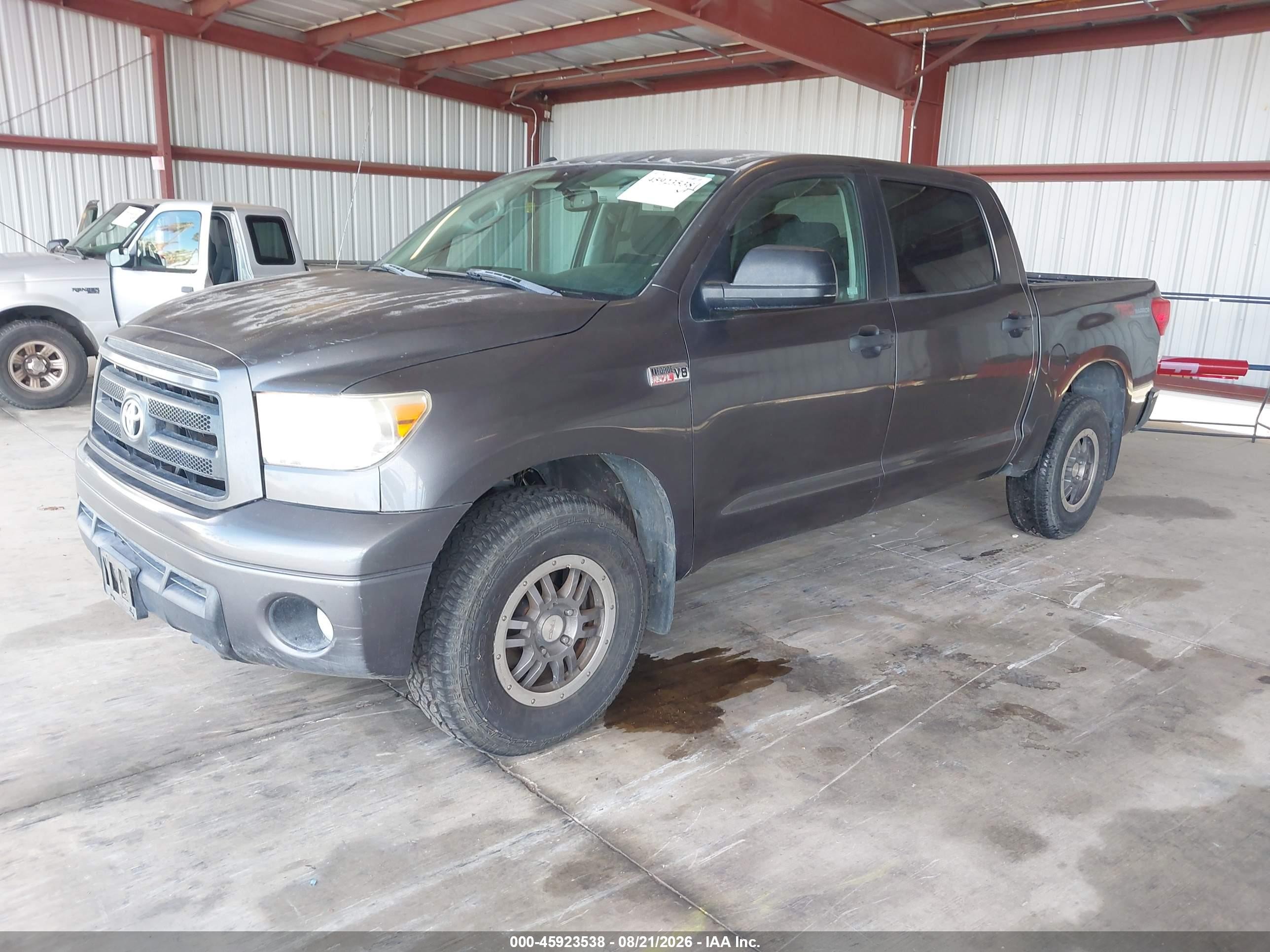 2011 Toyota Tundra Grade 5.7l V8 Gray vin: 5TFDY5F15BX176382