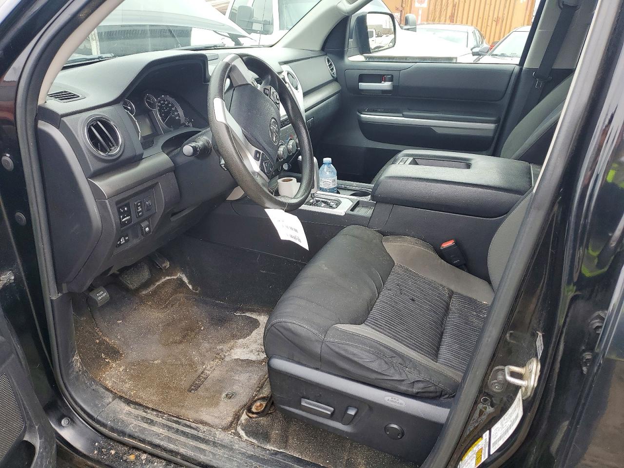 2014 Toyota Tundra Crewmax Sr5 Black vin: 5TFDY5F15EX390678
