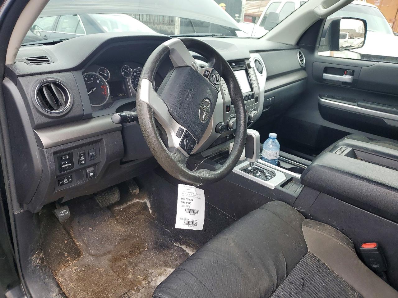 2014 Toyota Tundra Crewmax Sr5 Black vin: 5TFDY5F15EX390678