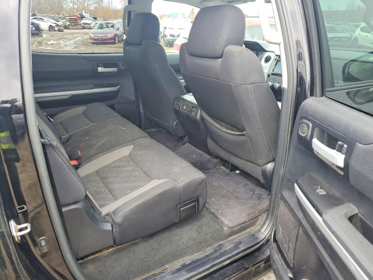 2014 Toyota Tundra Crewmax Sr5 Black vin: 5TFDY5F15EX390678